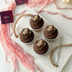 Chocolate Cupcakes Set (4 pcs)